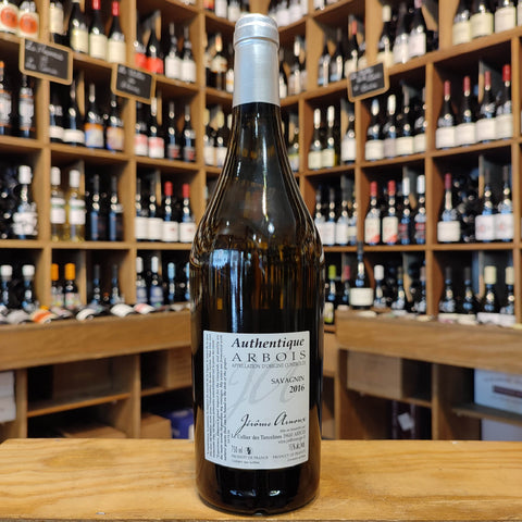 Arbois–Jérôme Arnoux–Savagnin Authentique–Blanc–2020-75 cl