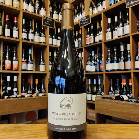 Muscadet – Domaine Julien Braud – Moulin de la Justice – Blanc – 2023 – 75 cl