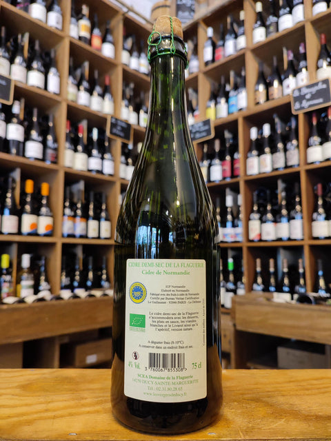 Cidre – Dom de la Flaguerie – ½ sec – 75 cl