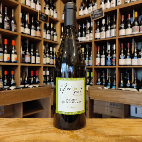 IGP Ardèche – Salel & Renaud – Qué sa quo – Blanc – 2023 – 75 cl