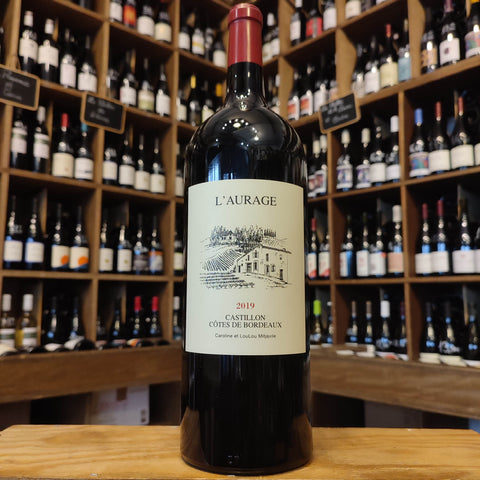 Castillon – L'Aurage – MAG – Rouge – 2019 – 150 cl