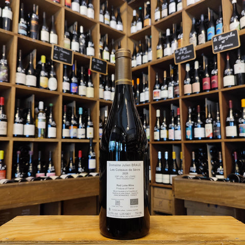 IGP Val de Loire – Dom. Julien Braud – Coteaux de Sèvres – Rouge – 2025 – 75 cl