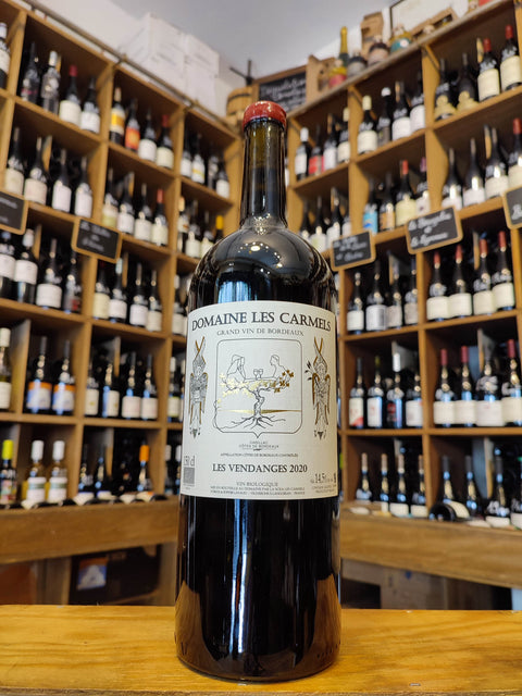 Cadillac – Domaine les Carmels – Les Vendanges – Rouge – 2020 – 150 cl