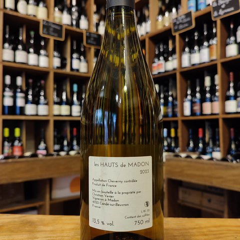 Cheverny - Christian Venier - Les Hauts de Madon - Blanc - 2023 - 75 cl