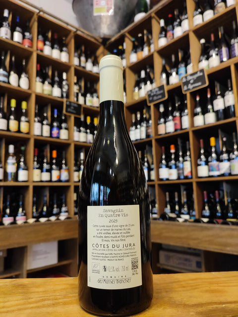 Côte du Jura – Les Marnes Blanches – Savagnin En Quatre Vis  - Blanc – 2025 –75 cl