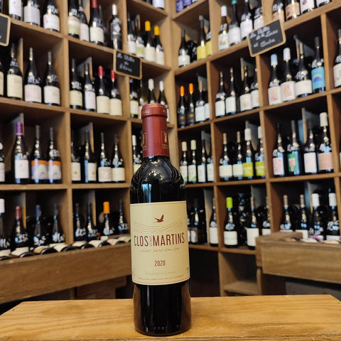 Lussac Saint Emilion 1/2 BOUTEILLE – Clos des Hauts Martins – Rouge – 2020 – 37,5 cl