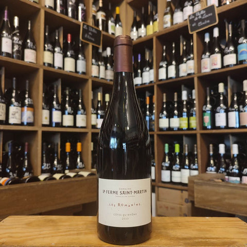 Côtes du Rhône - La Ferme Saint Martin - Les Romanins - Rouge – 2024 - 75 cl